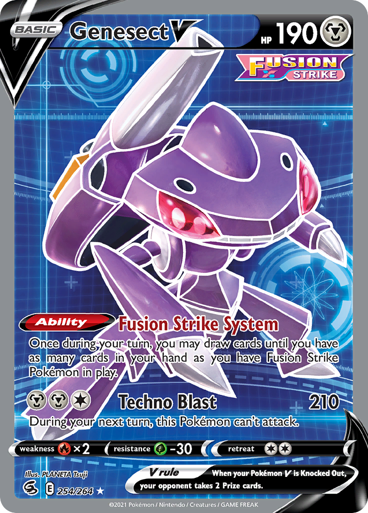 Genesect V card front