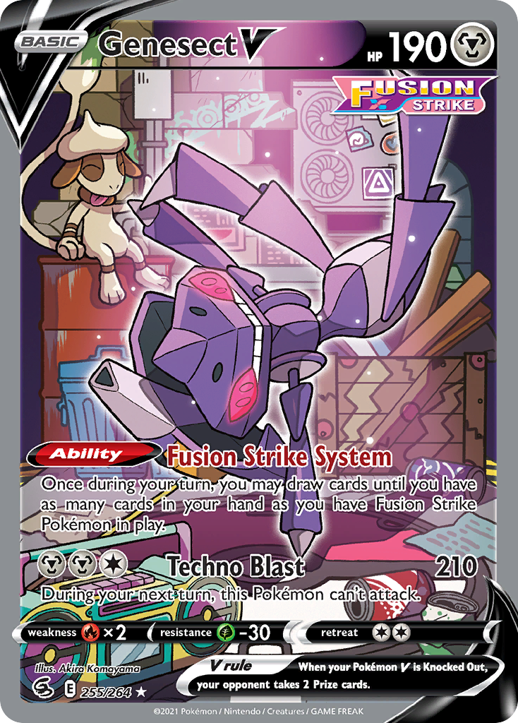 Genesect V card front