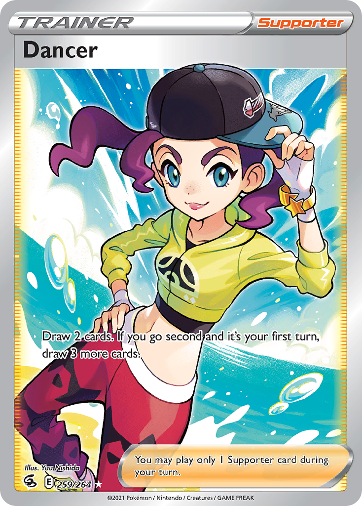Dancer card front