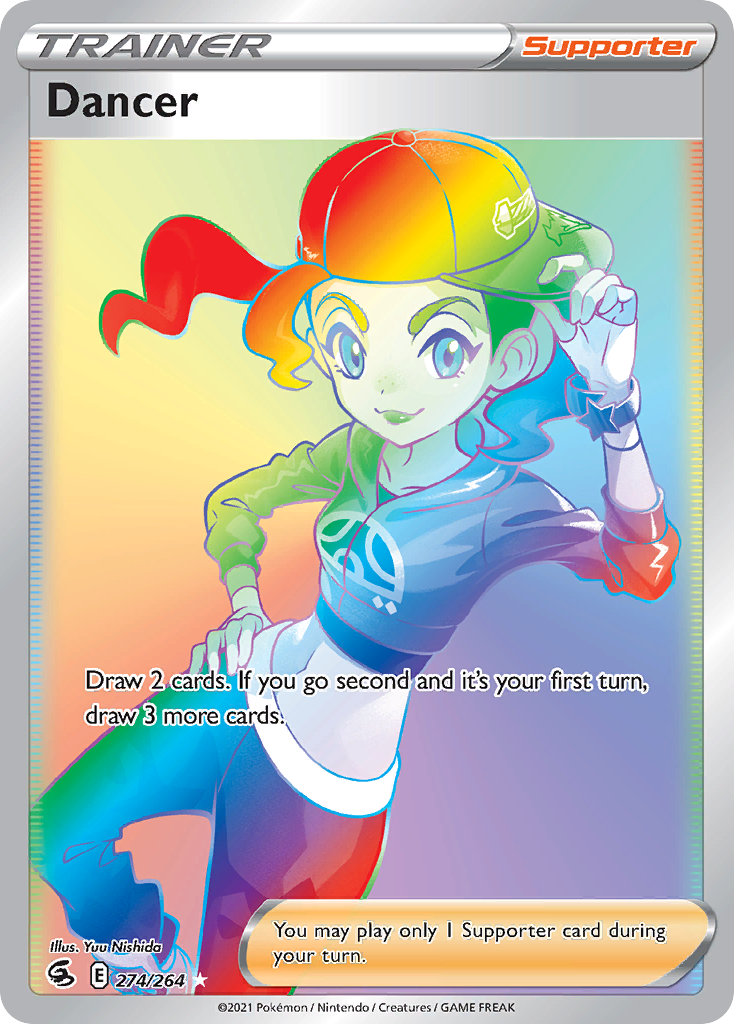 Dancer card front