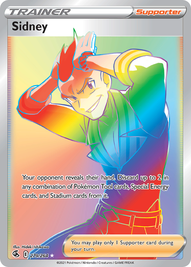 Sidney card front