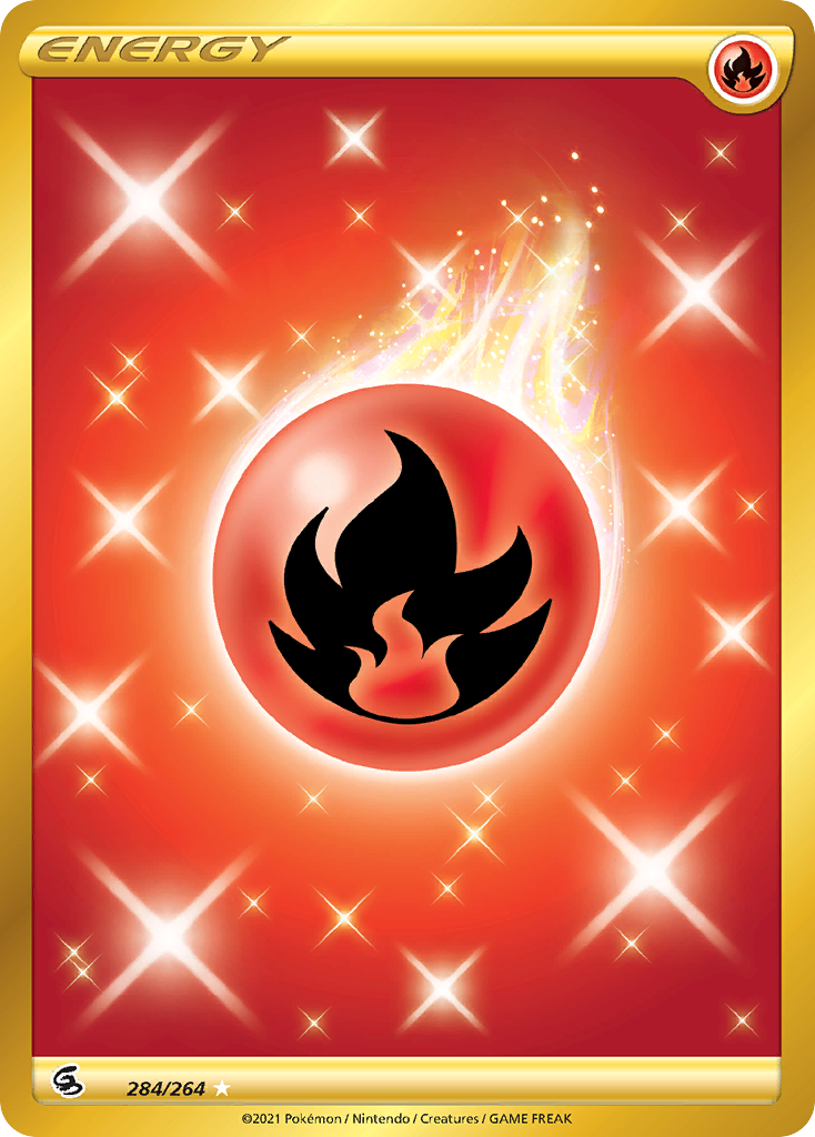 Fire Energy card front
