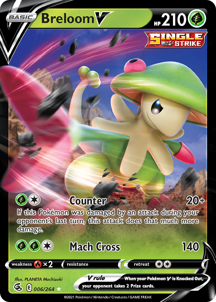 Breloom V card front