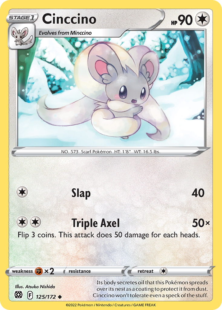 Cinccino card front
