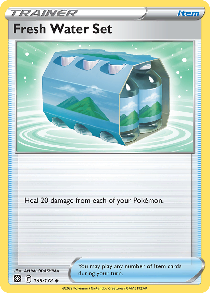 Fresh Water Set card front