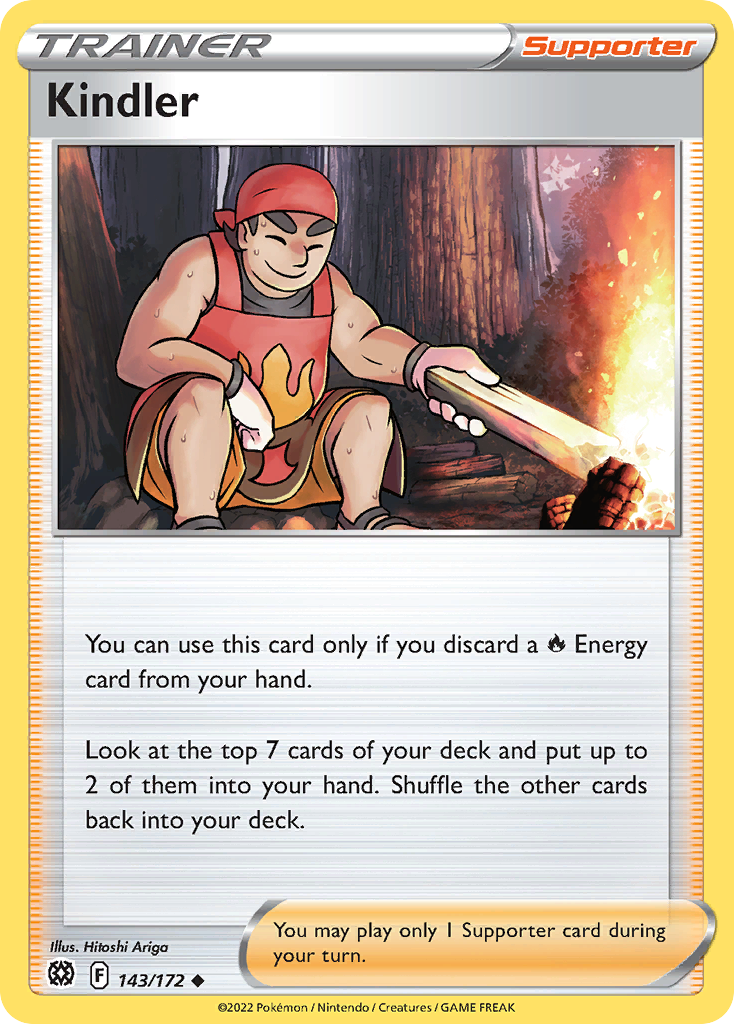 Kindler card front