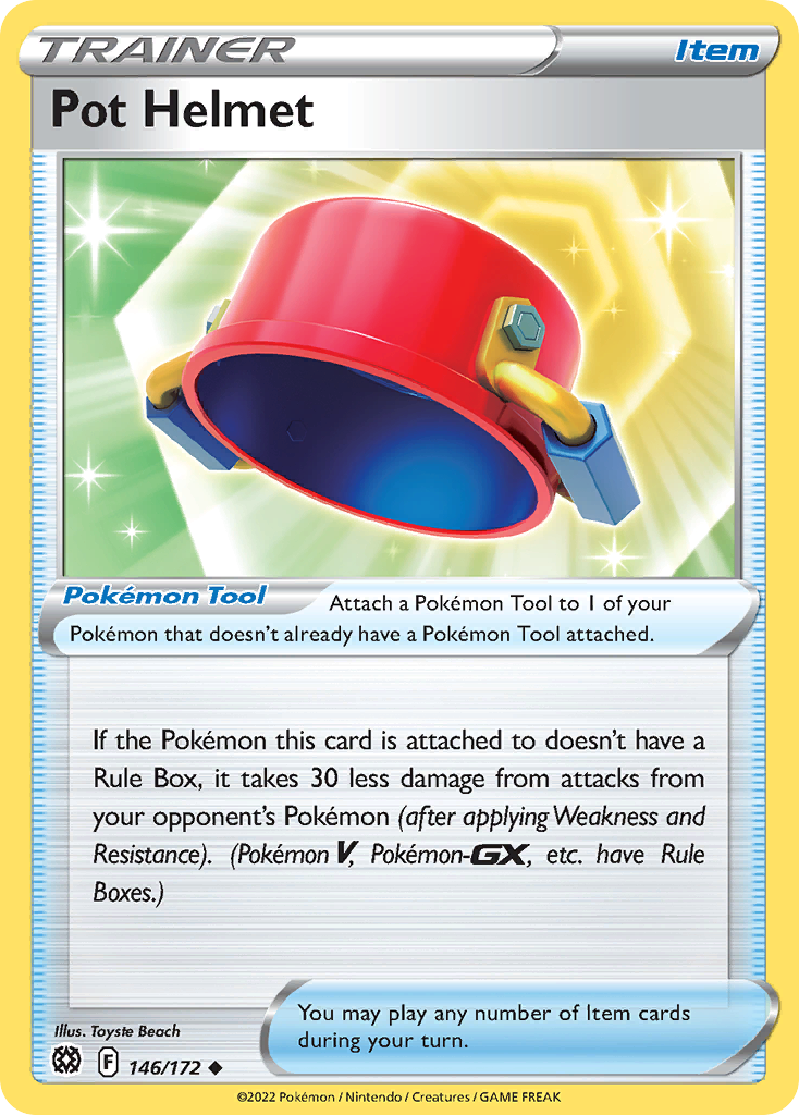 Pot Helmet card front