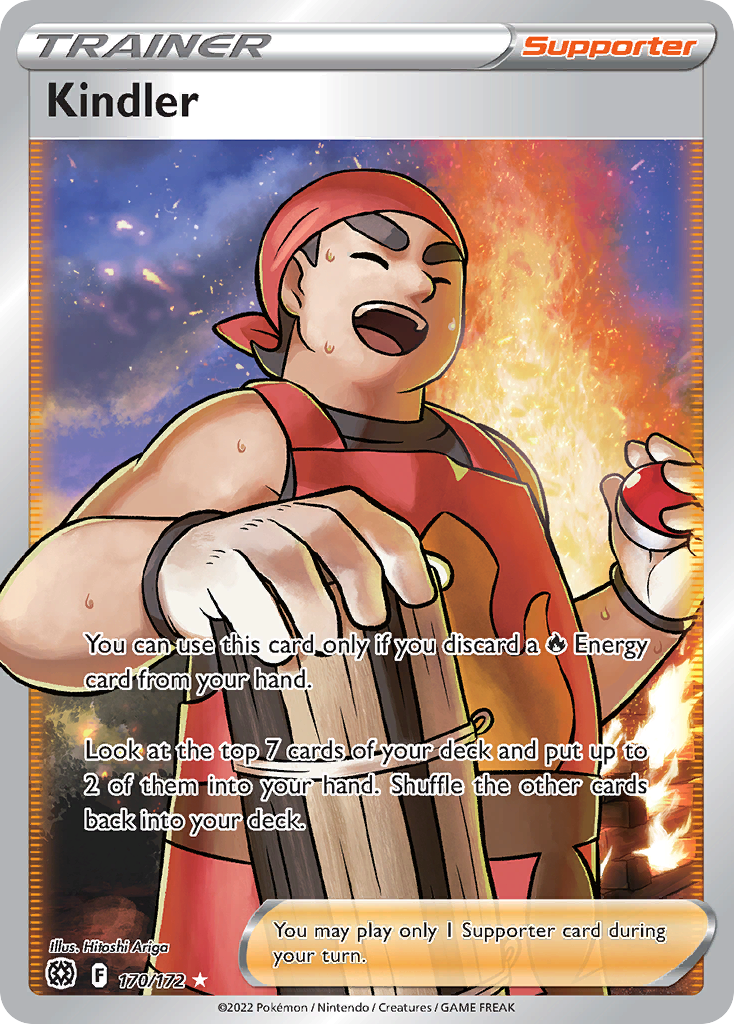 Kindler card front