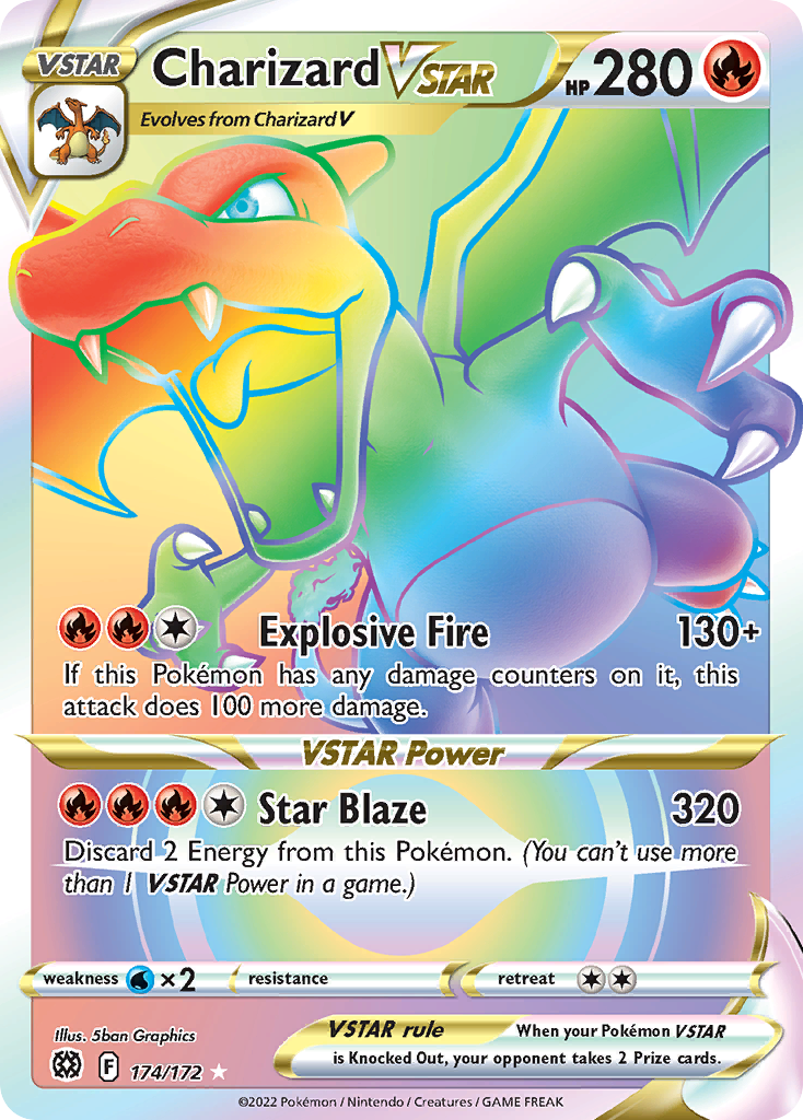 Charizard VSTAR card front