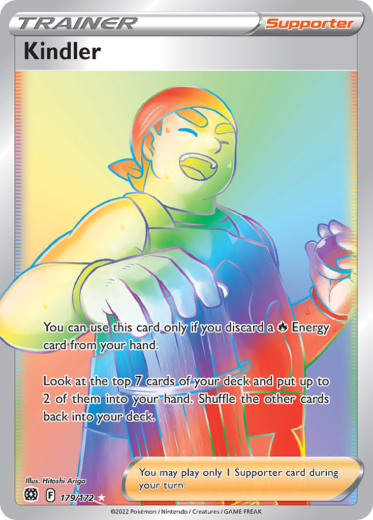 Kindler card front