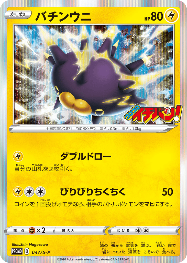 バチンウニ card front