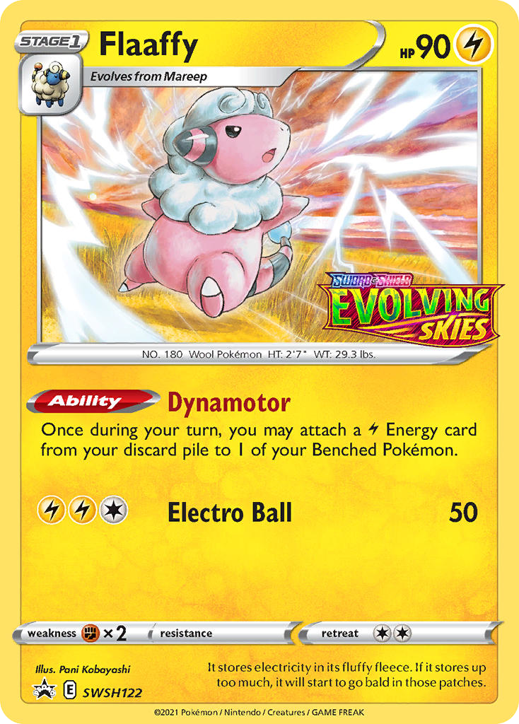 Flaaffy card front
