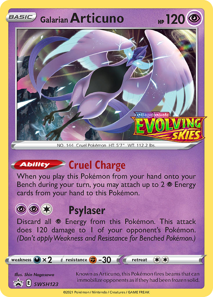 Galarian Articuno card front