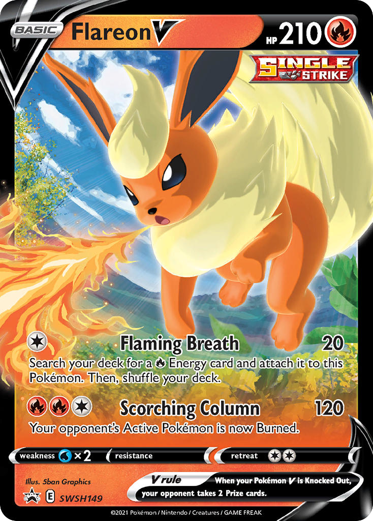 Flareon V card front