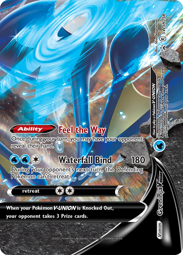 Greninja V-UNION card front