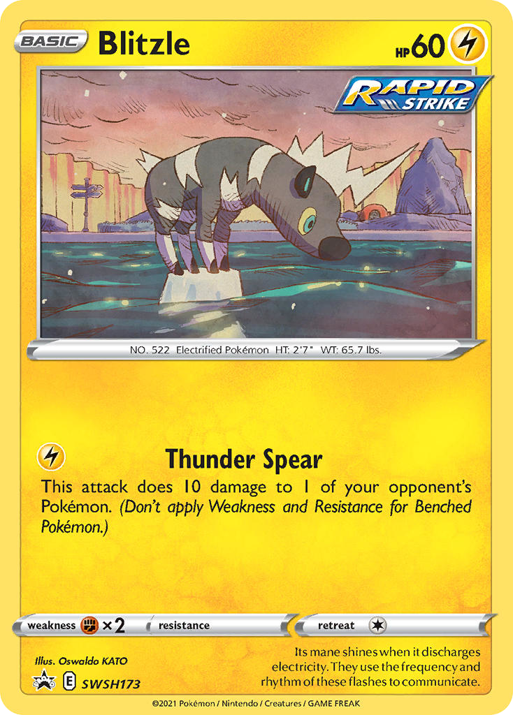 Blitzle card front