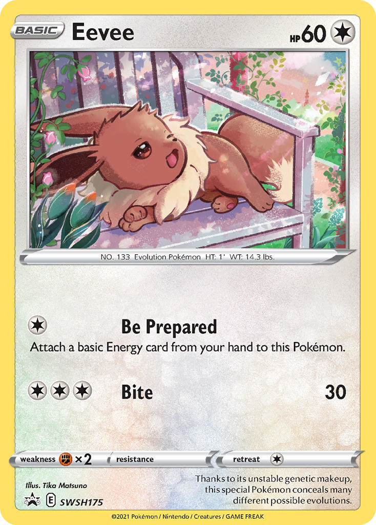 Eevee card front