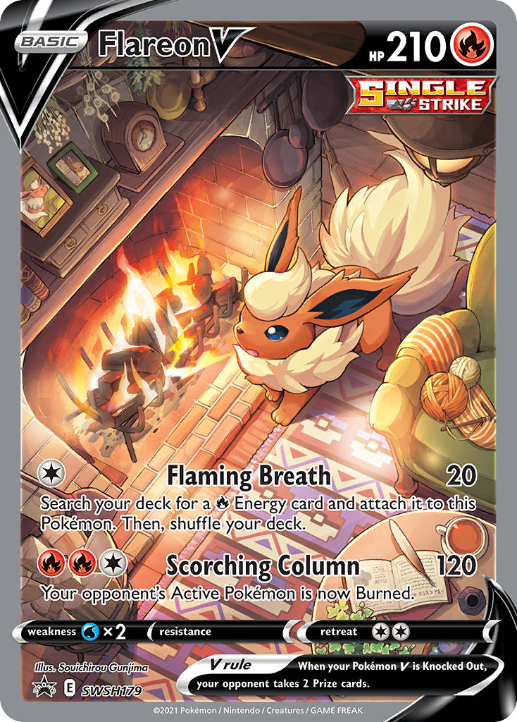 Flareon V card front