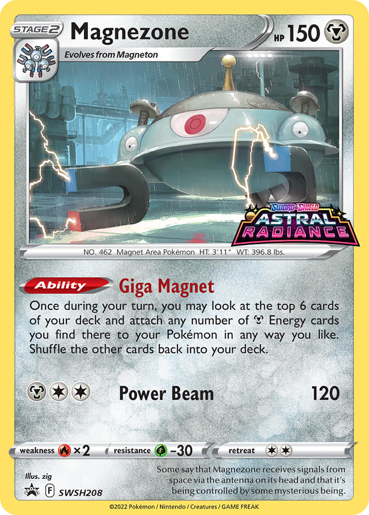 Magnezone card front