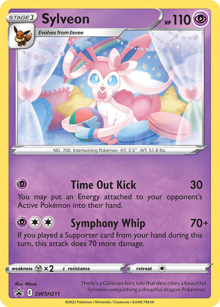 Sylveon card front