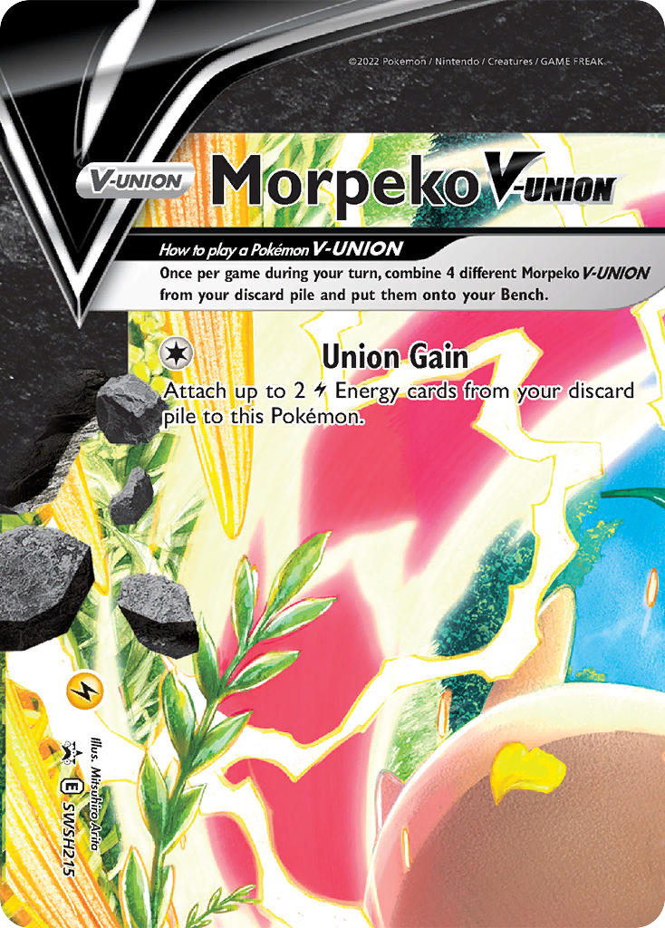 Morpeko V-UNION card front
