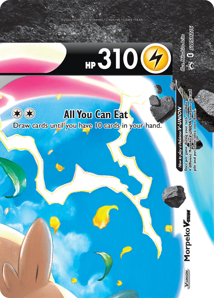 Morpeko V-UNION card front