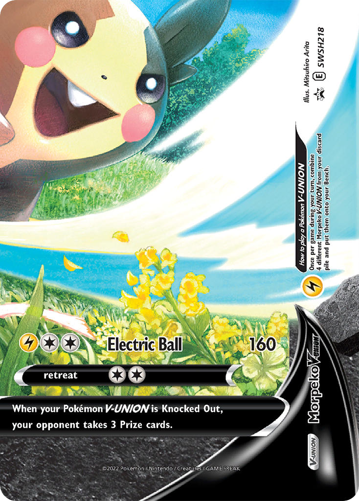 Morpeko V-UNION card front