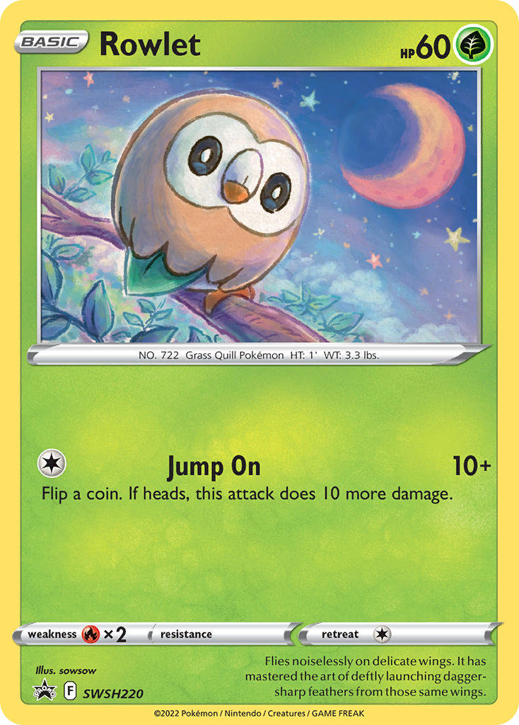 Rowlet card front