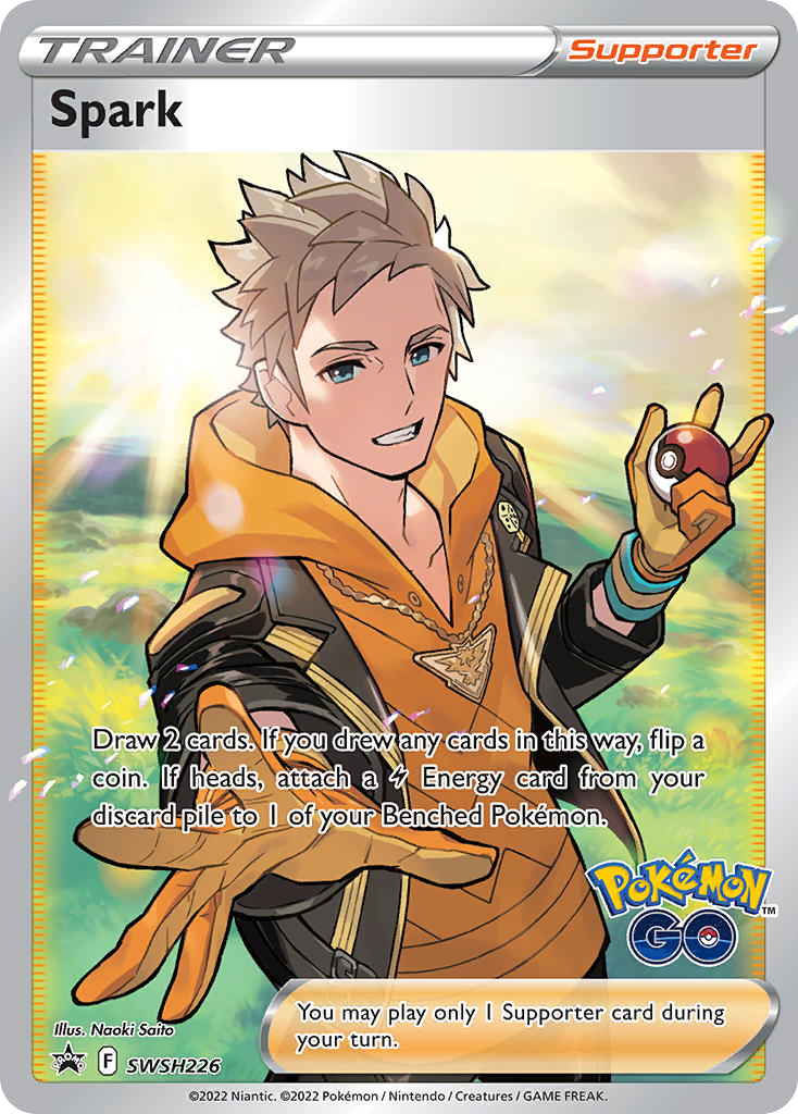 Spark card front