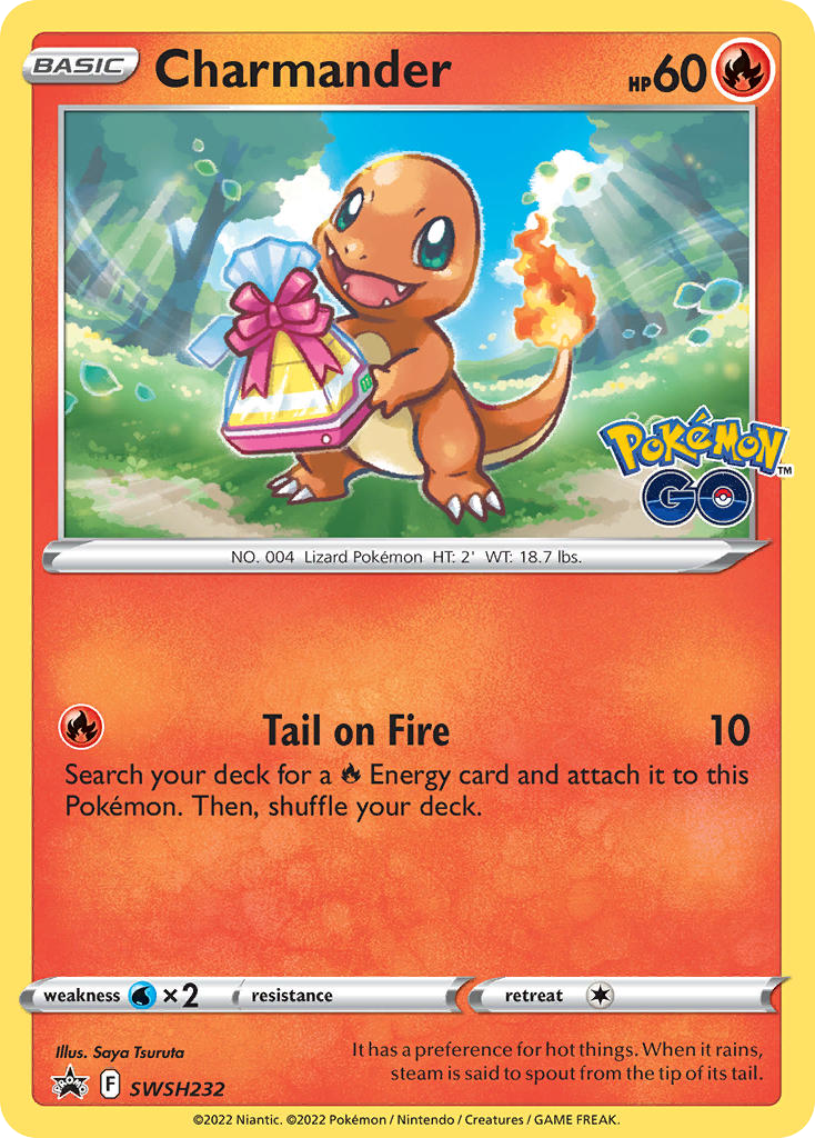 Charmander card front