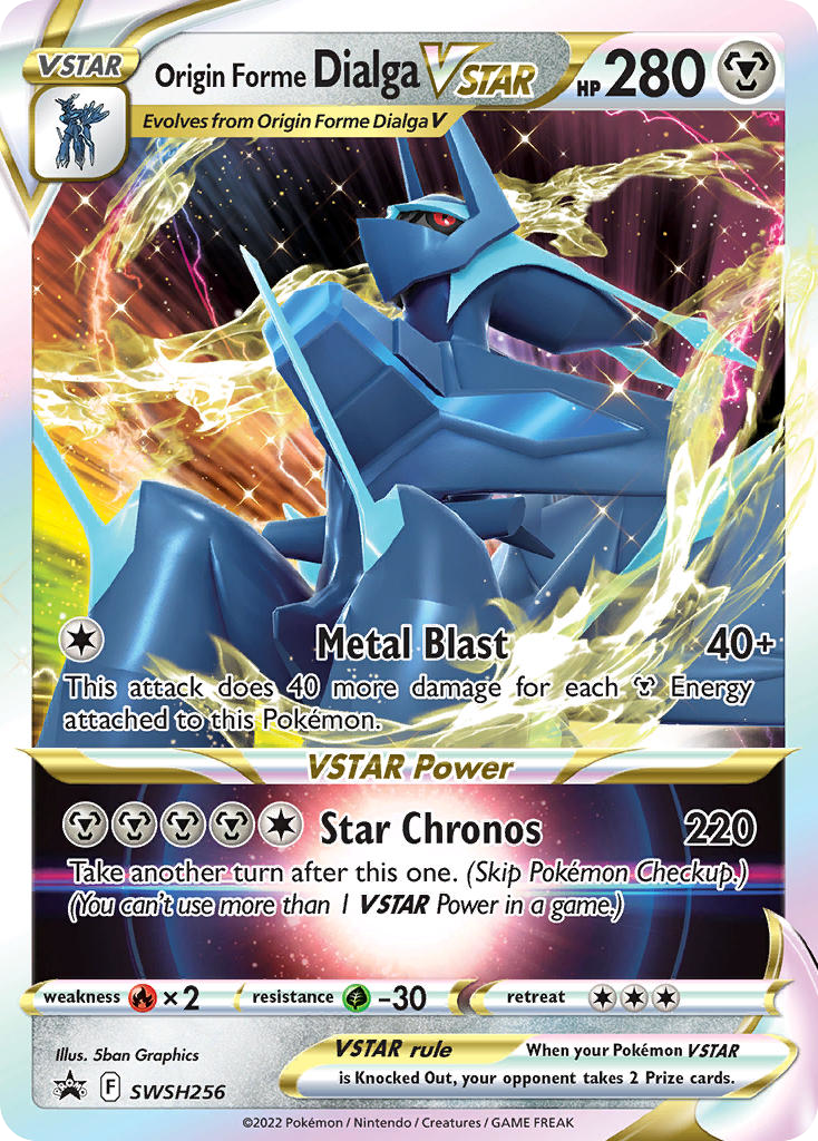 Origin Forme Dialga VSTAR card front