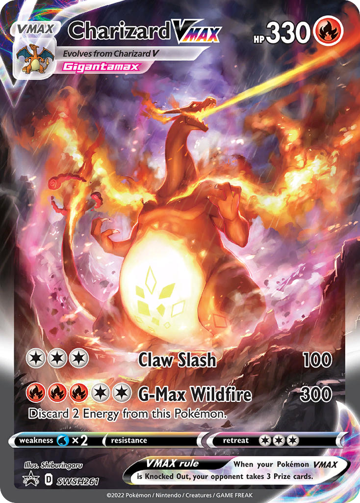 Charizard VMAX card front
