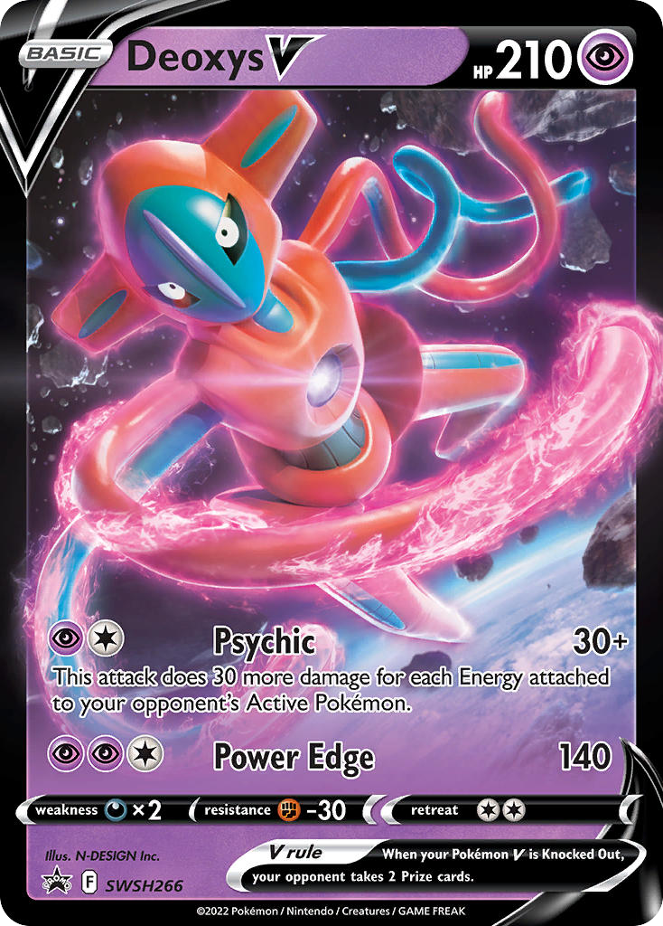 Deoxys V card front