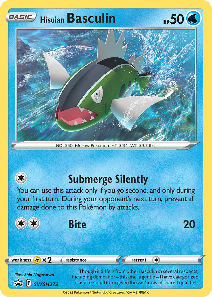 Hisuian Basculin card front
