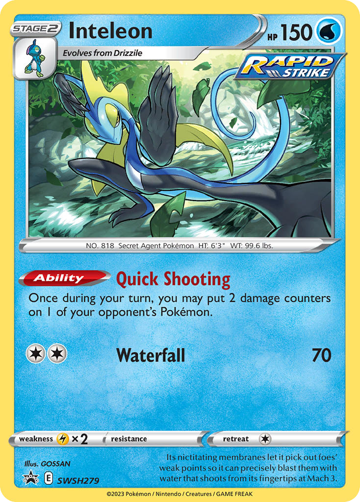Inteleon card front