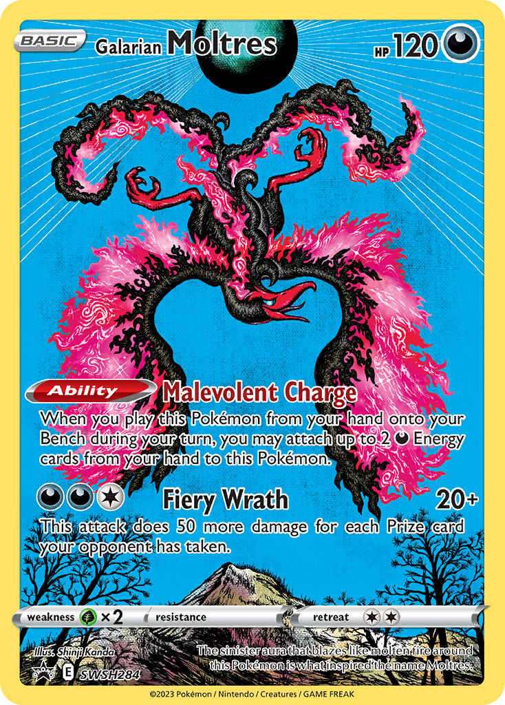 Galarian Moltres card front