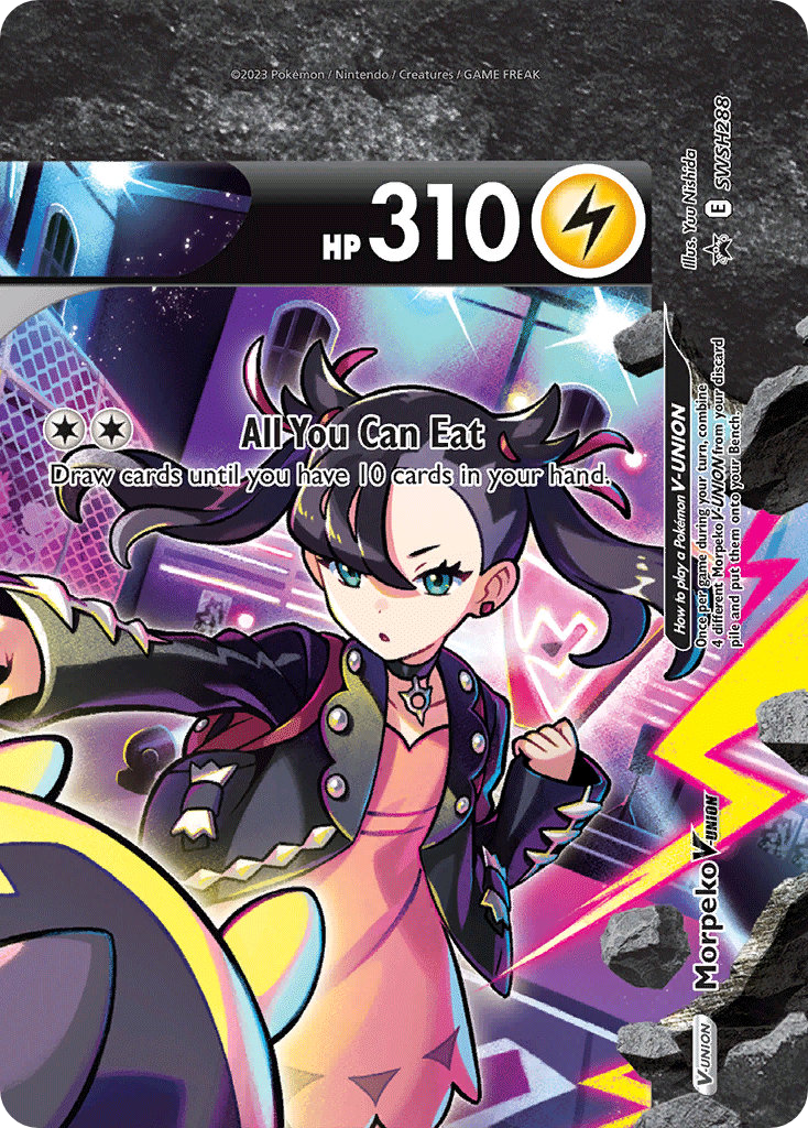 Morpeko V-UNION card front