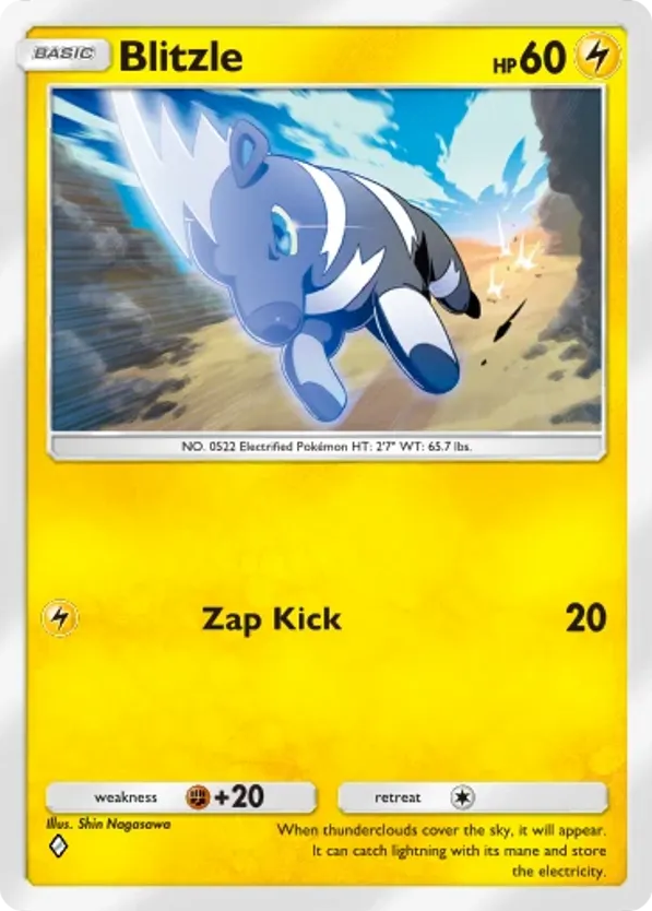 Blitzle card front