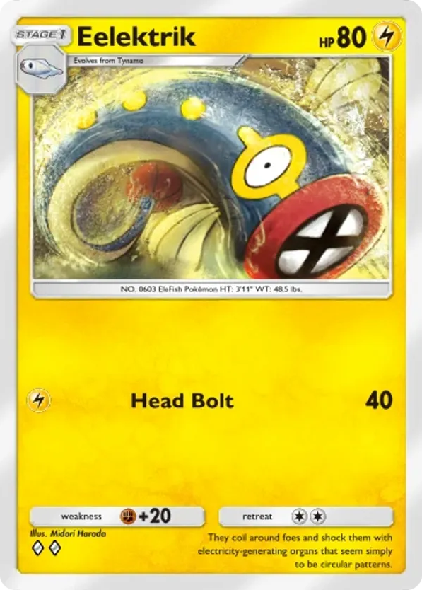 Eelektrik card front