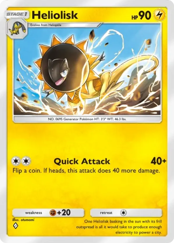 Heliolisk card front