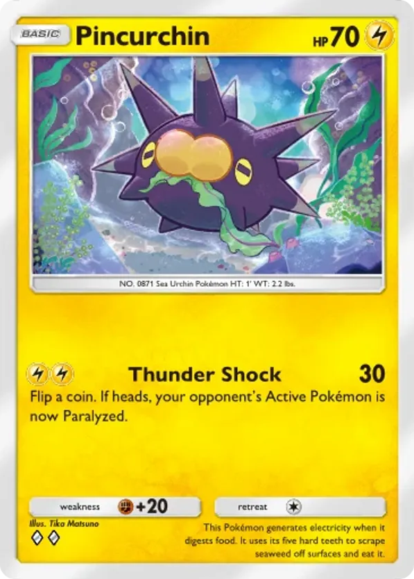 Pincurchin card front