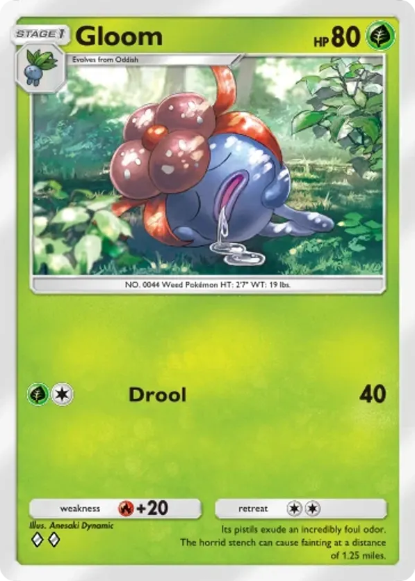 Gloom card front