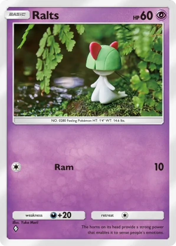 Ralts card front