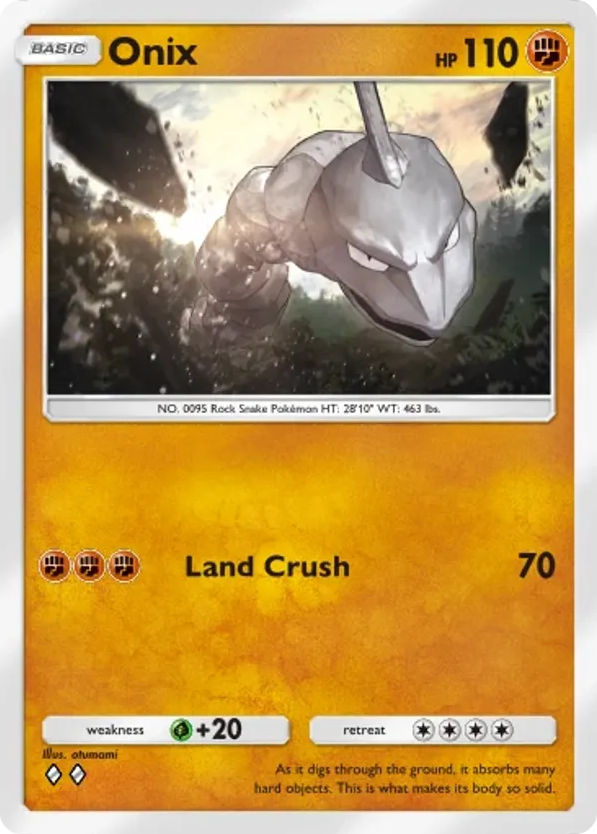 Onix card front