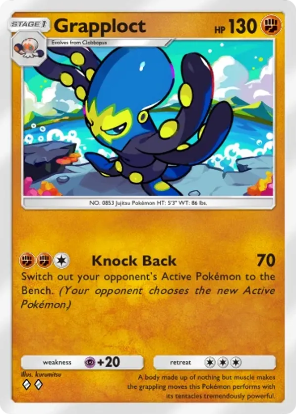 Grapploct card front