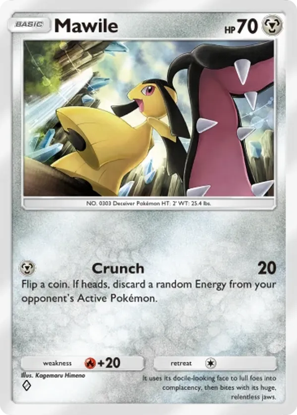 Mawile card front