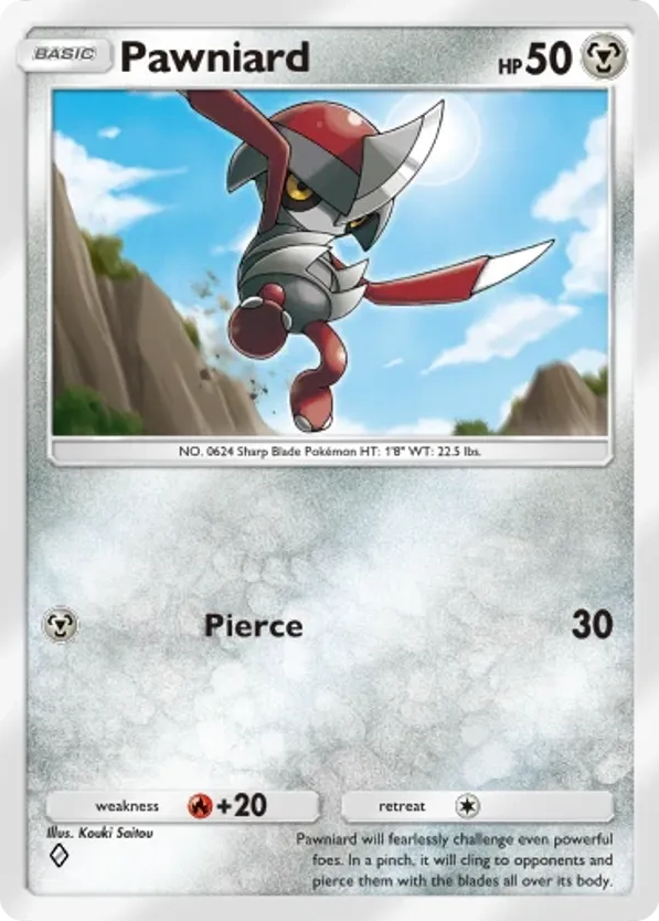 Pawniard card front