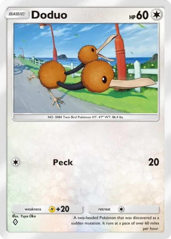 Doduo card front