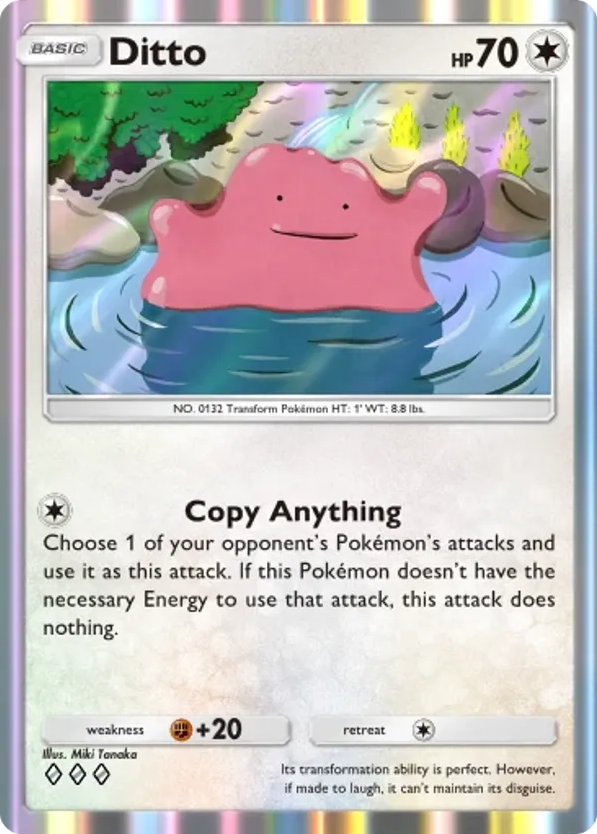 Ditto card front