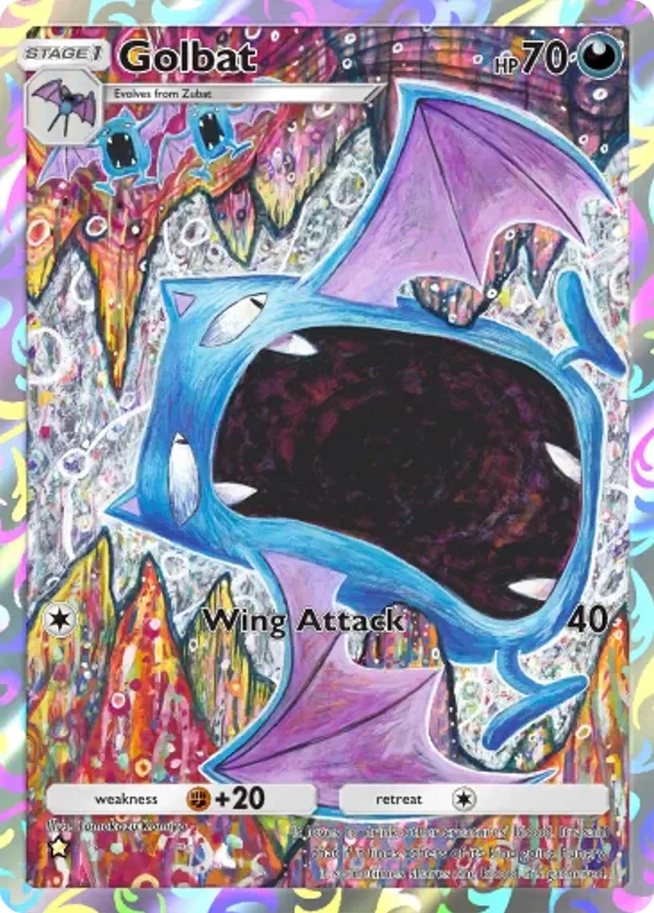 Golbat card front